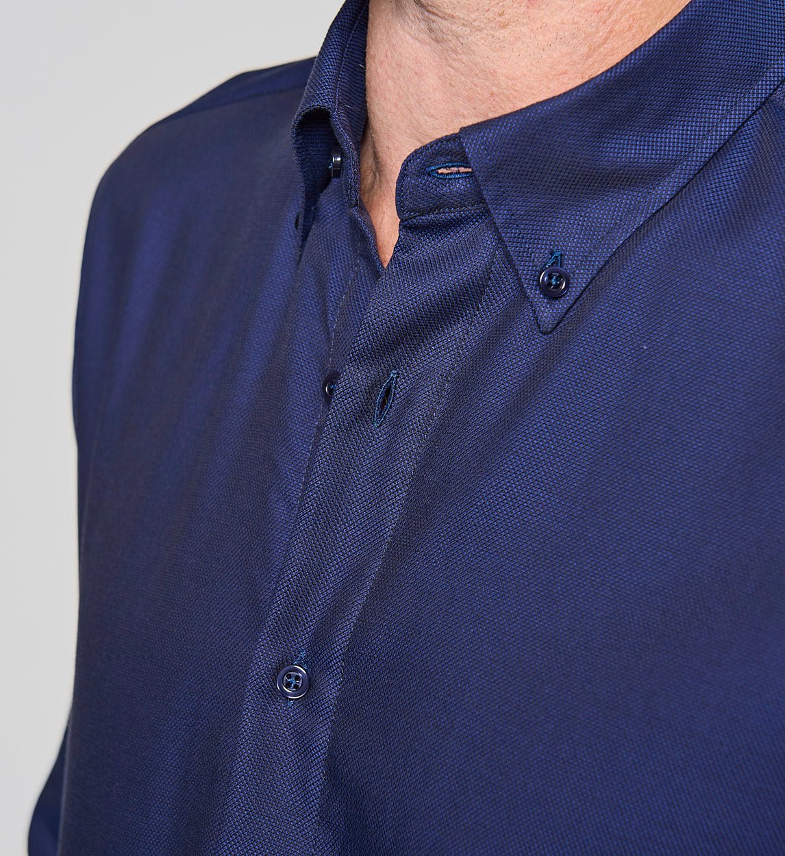 Camisa Antisudor Casual Teide Marino - Image 4