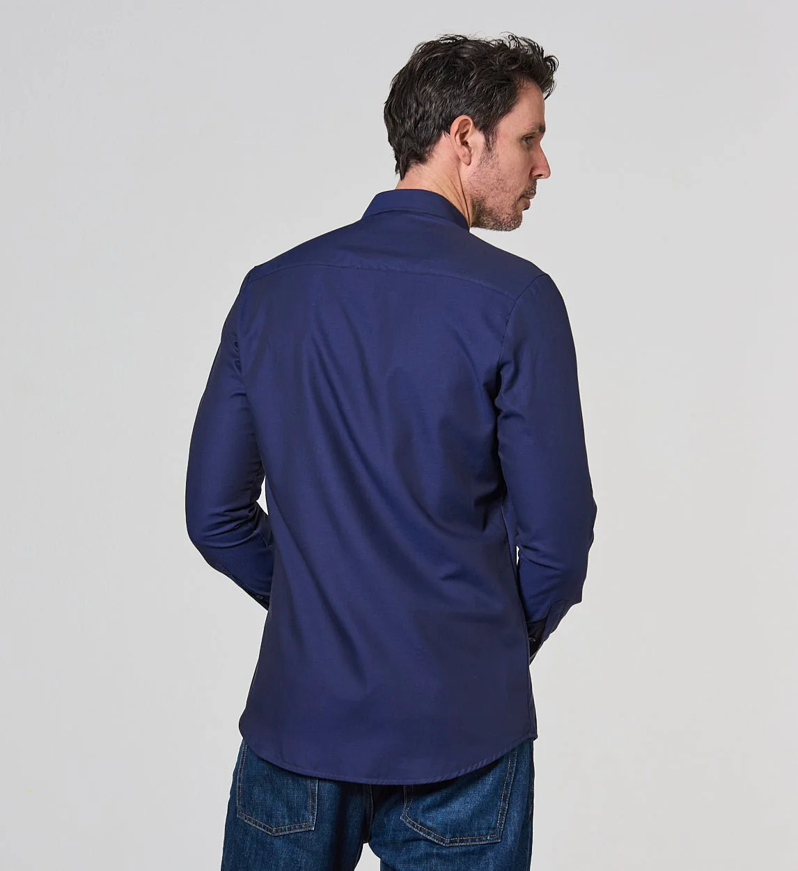 Camisa Antisudor Casual Teide Marino - Image 5