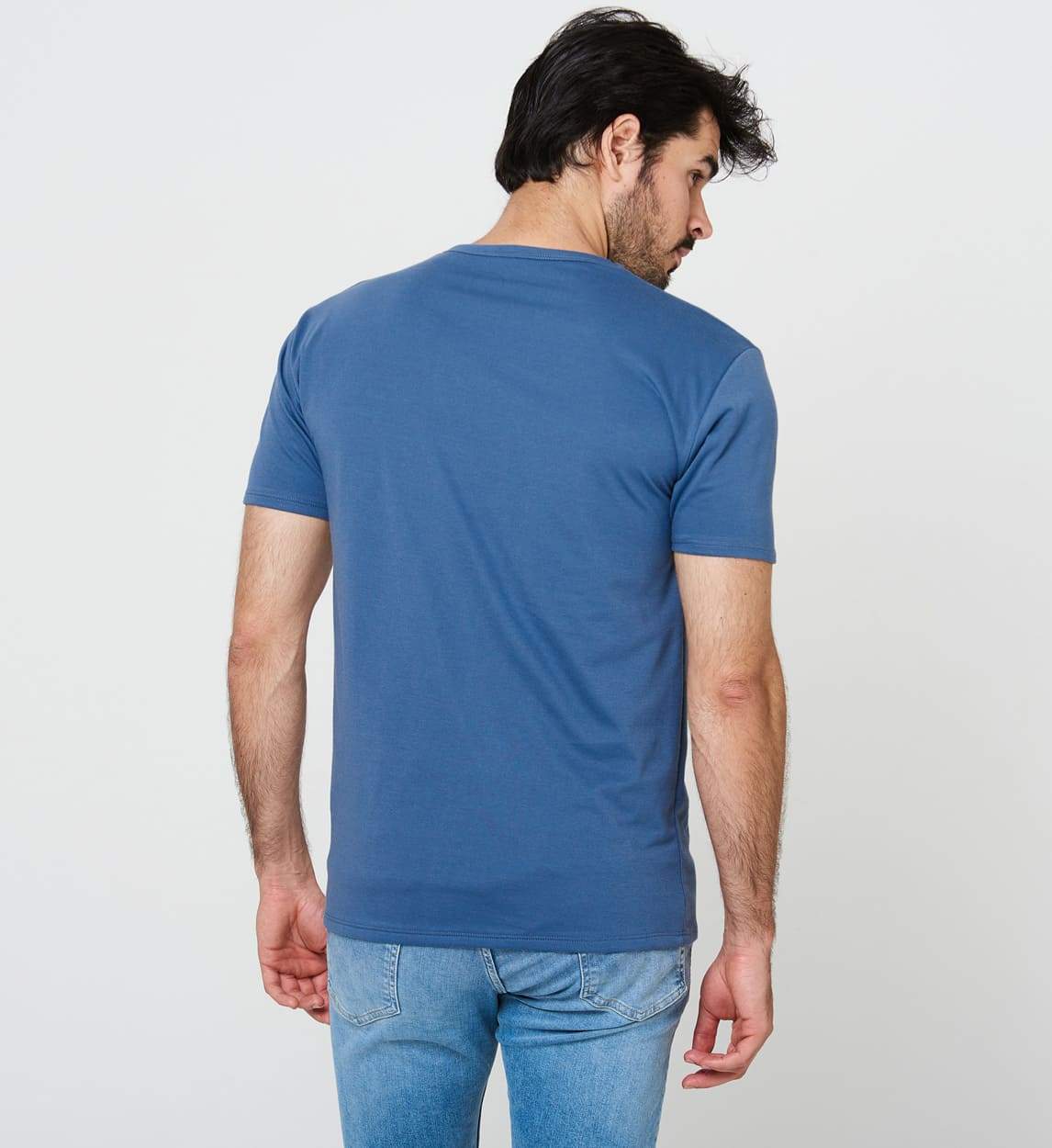 Camiseta Antisudor Azul Cobalto - Image 5