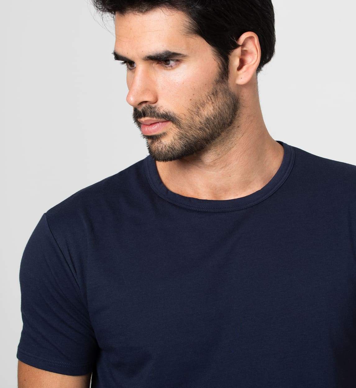 Camiseta Antisudor Azul Marino - Image 3
