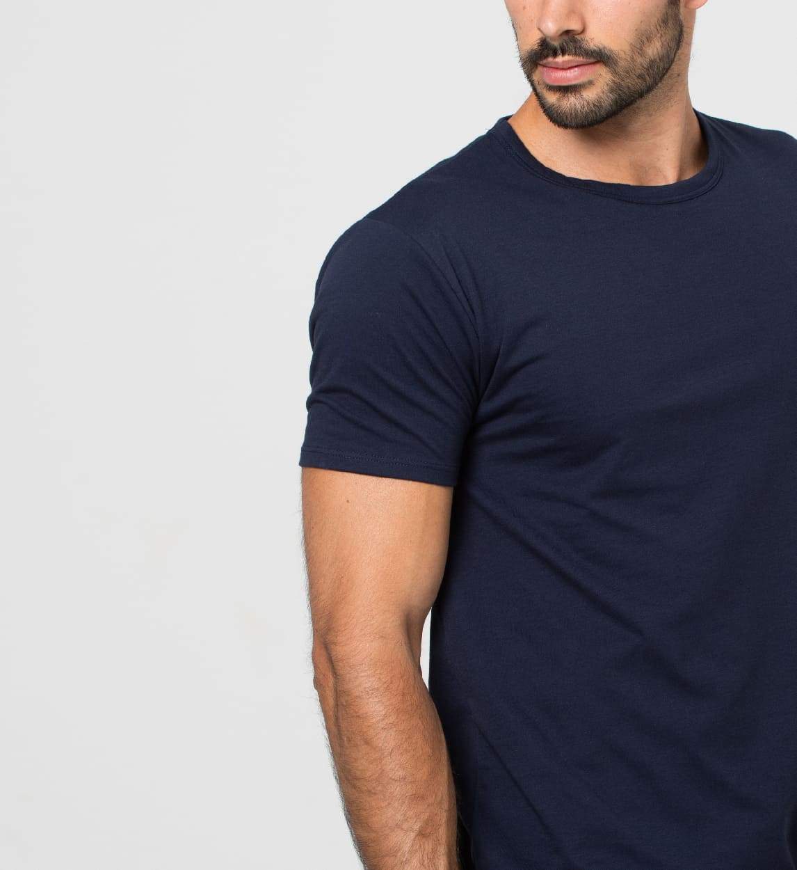 Camiseta Antisudor Azul Marino - Image 5