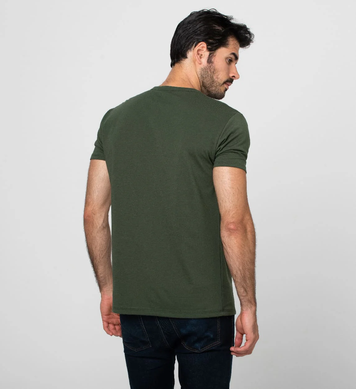 Camiseta Antisudor Verde Bosque - Image 4