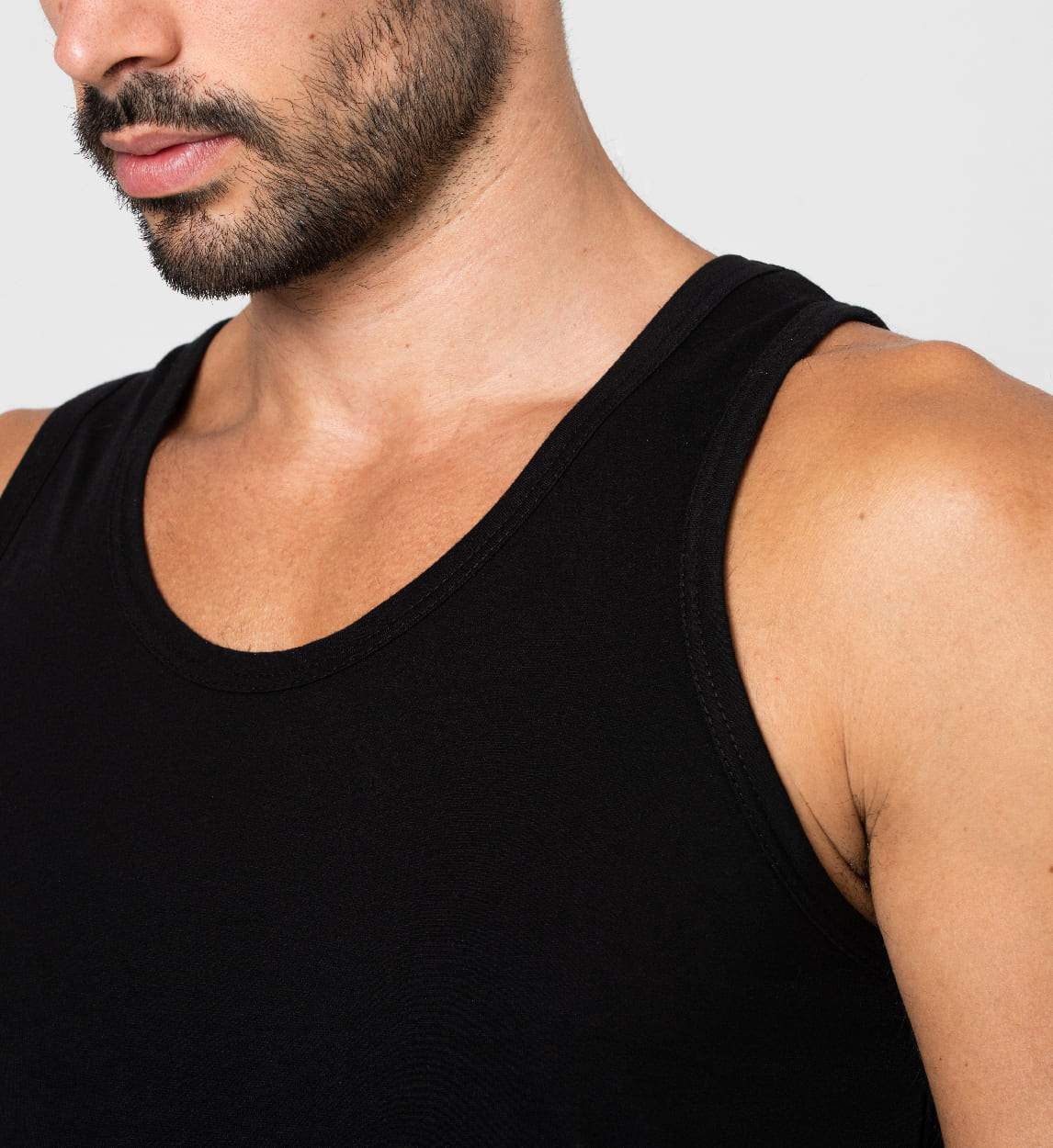 Camiseta Tirantes Antisudor Negro - Image 3