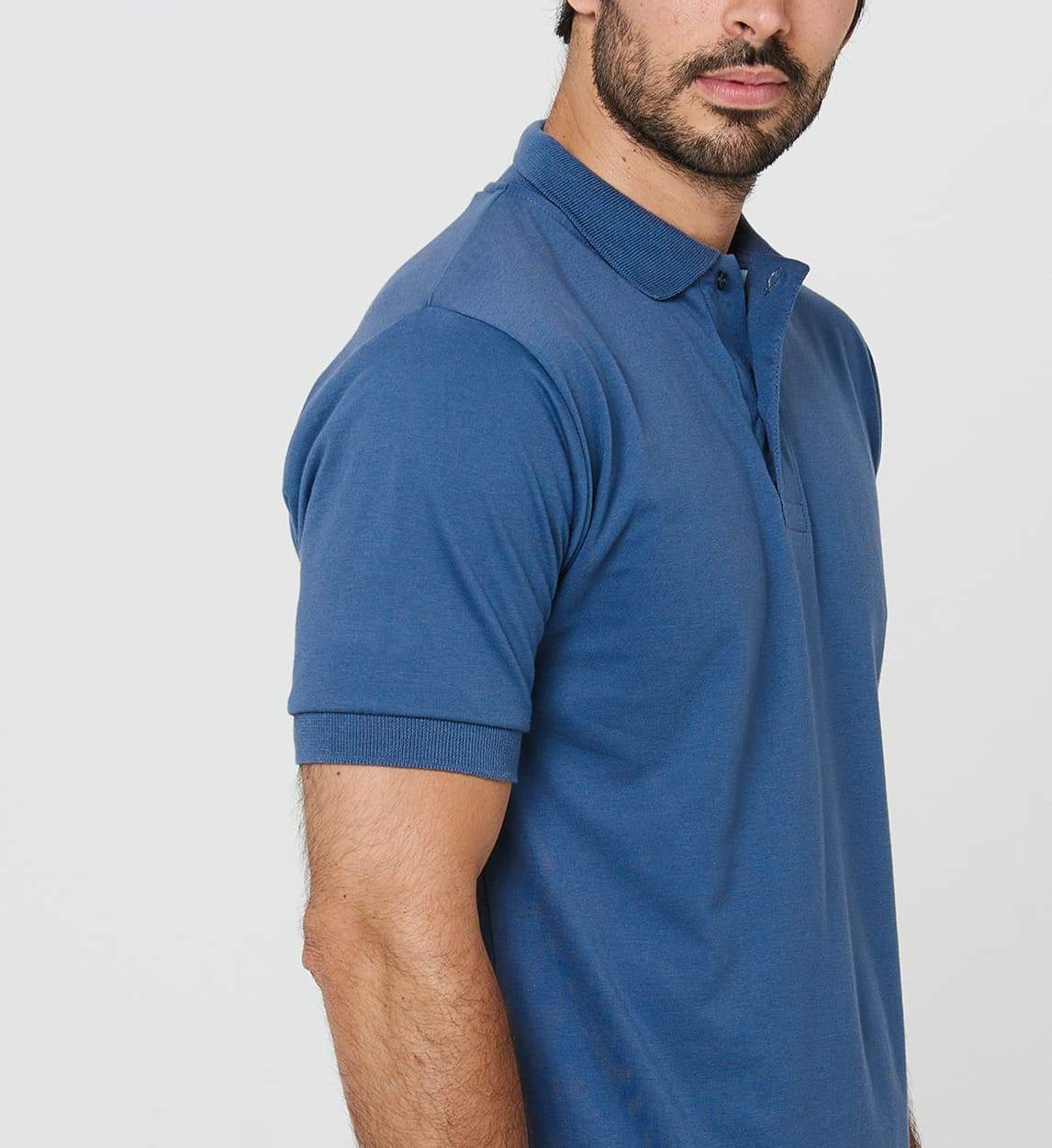 Polo Antisudor Azul Cobalto - Image 5