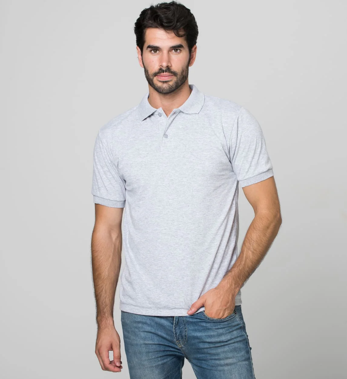 Polo Antisudor Gris Vigoré